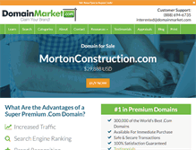 Tablet Screenshot of mortonconstruction.com